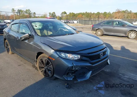 2017 Honda Civic Ex from USA, damaged, VIN SHHFK7H50HU221302